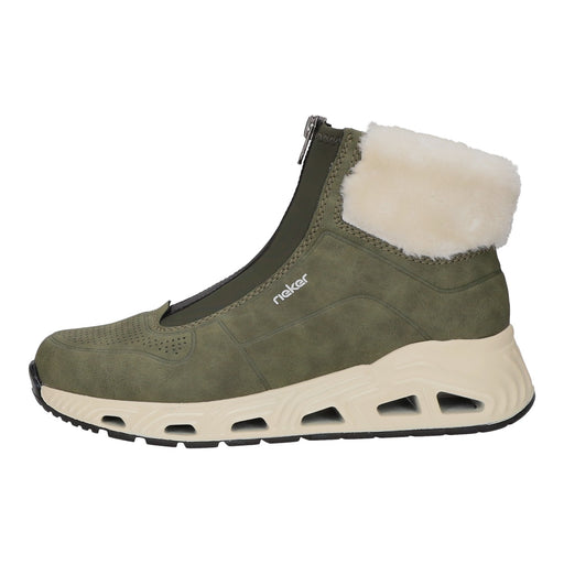 Rieker Schlupf-/Reißverschlußstiefelette Warmfutter bis 35mm Absatz (casual) - SchuhEggers.de