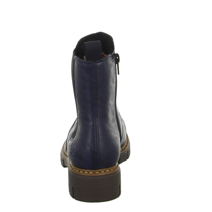 Rieker Schlupf-/Reißverschlußstiefelette Warmfutter bis 35mm Absatz (casual) - SchuhEggers.de