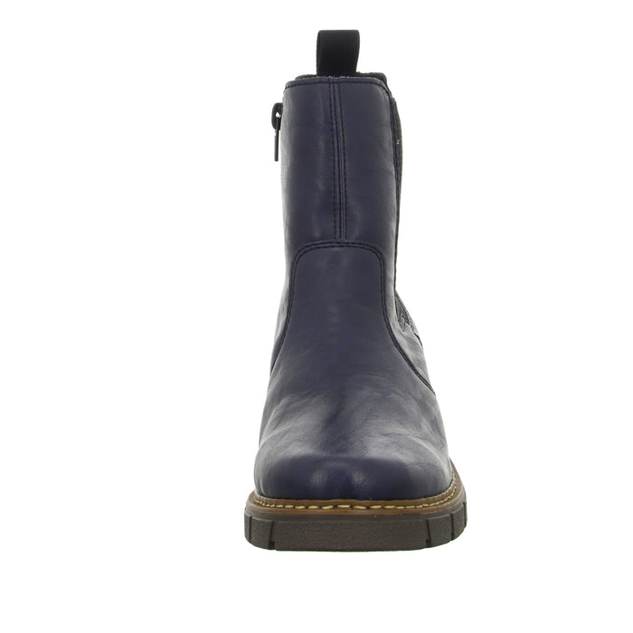 Rieker Schlupf-/Reißverschlußstiefelette Warmfutter bis 35mm Absatz (casual) - SchuhEggers.de