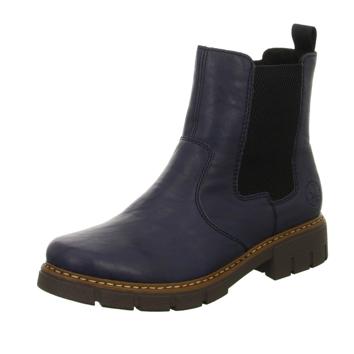 Rieker Schlupf-/Reißverschlußstiefelette Warmfutter bis 35mm Absatz (casual) - SchuhEggers.de