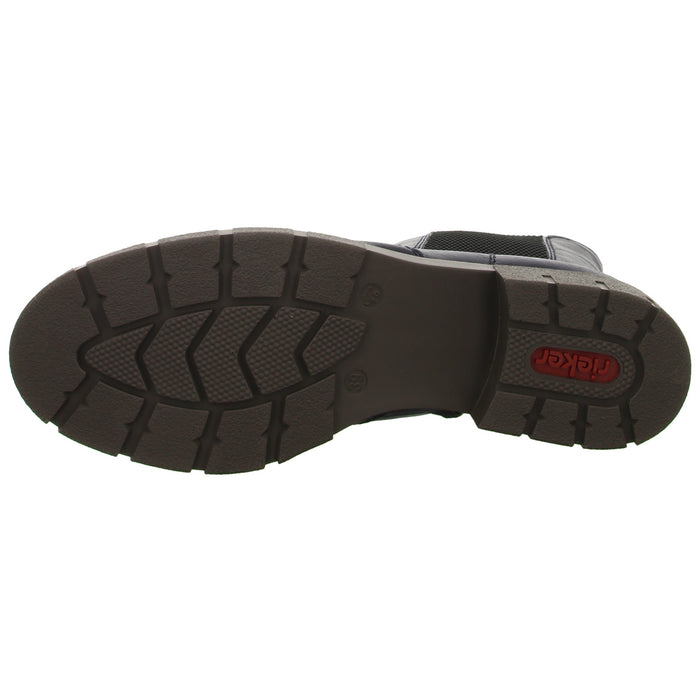 Rieker Schlupf-/Reißverschlußstiefelette Warmfutter bis 35mm Absatz (casual) - SchuhEggers.de