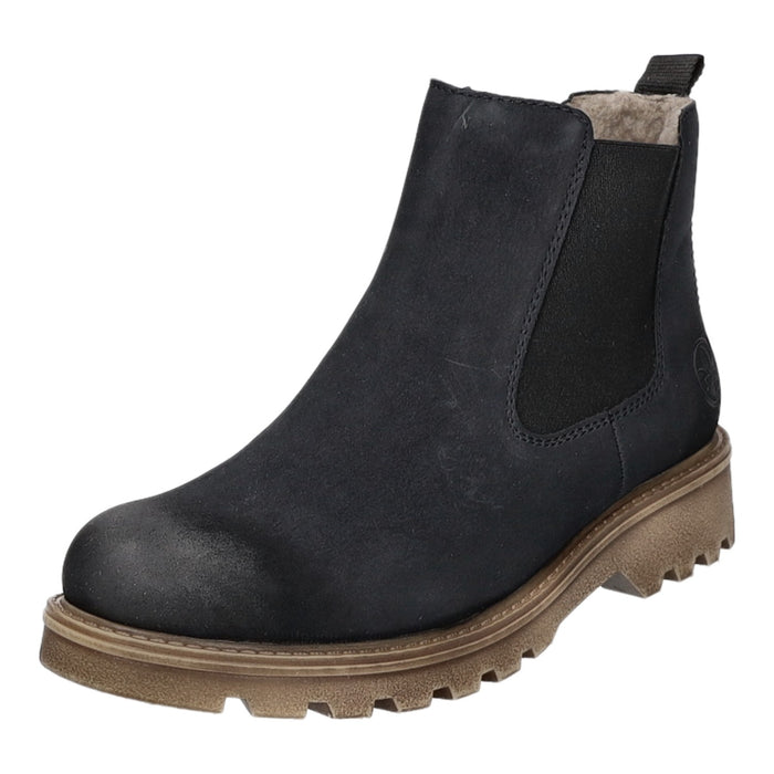 Rieker Schlupf-/Reißverschlußstiefelette Warmfutter bis 35mm Absatz (casual) - SchuhEggers.de