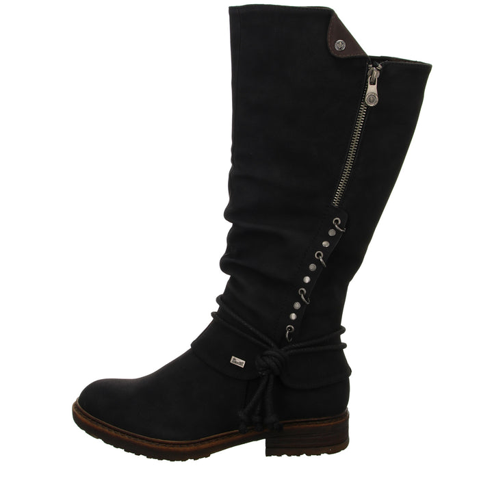 Rieker Langschaftstiefel Warmfutter bis 35mm Absatz (casual) - SchuhEggers.de