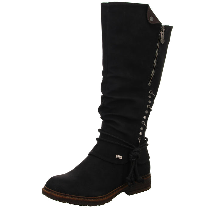 Rieker Langschaftstiefel Warmfutter bis 35mm Absatz (casual) - SchuhEggers.de
