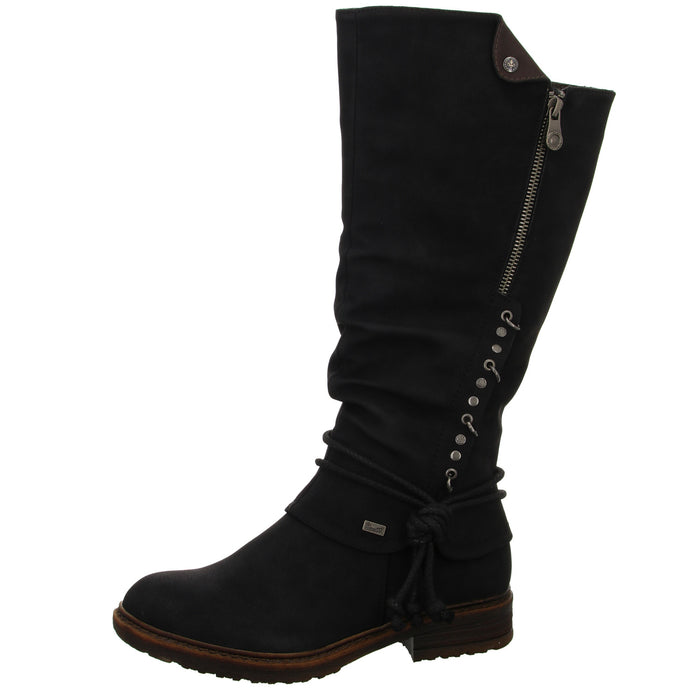 Rieker Langschaftstiefel Warmfutter bis 35mm Absatz (casual) - SchuhEggers.de