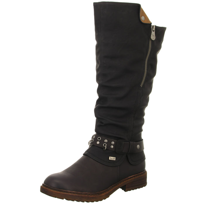Rieker Langschaftstiefel Warmfutter bis 35mm Absatz (casual) - SchuhEggers.de