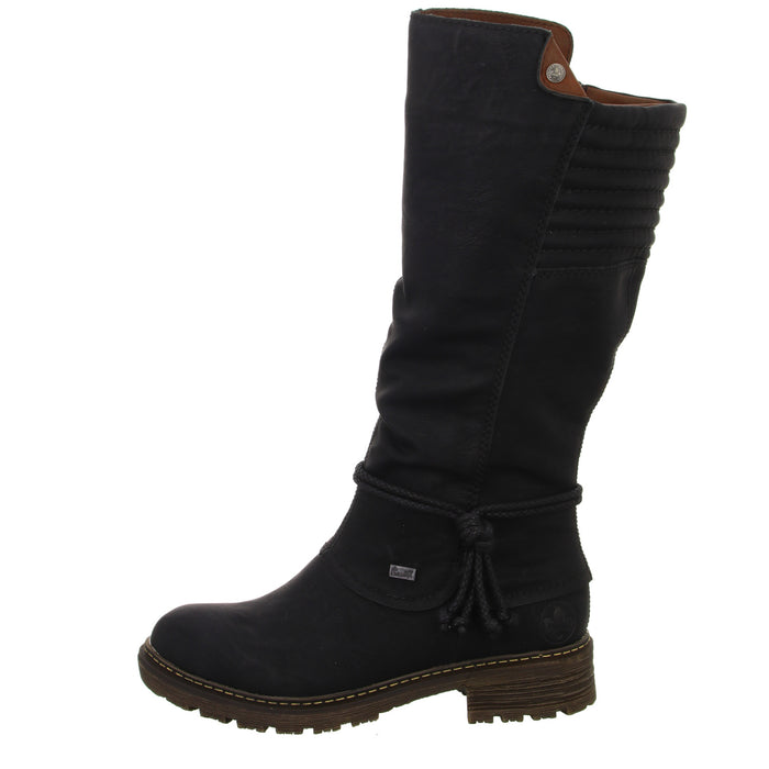 Rieker Langschaftstiefel Warmfutter bis 35mm Absatz (casual) - SchuhEggers.de