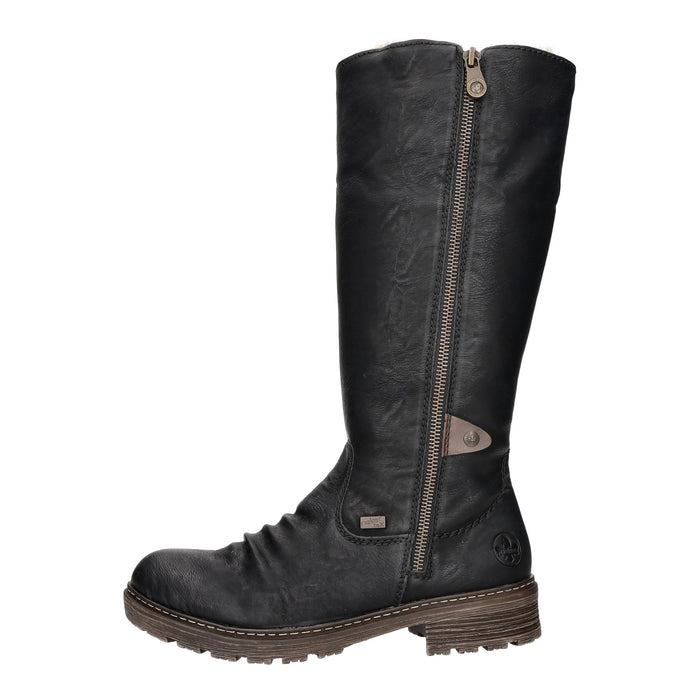 Rieker Langschaftstiefel Warmfutter bis 35mm Absatz (casual) - SchuhEggers.de