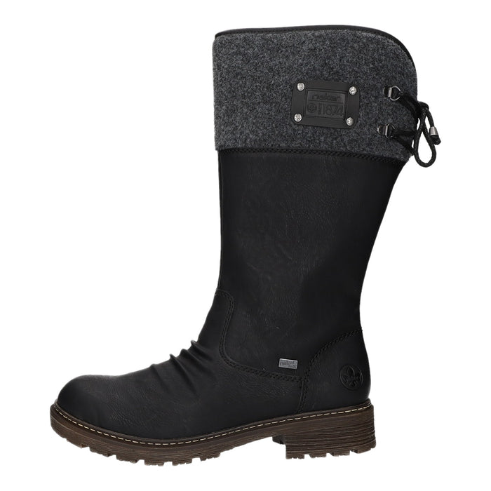 Rieker Langschaftstiefel Warmfutter bis 35mm Absatz (casual) - SchuhEggers.de