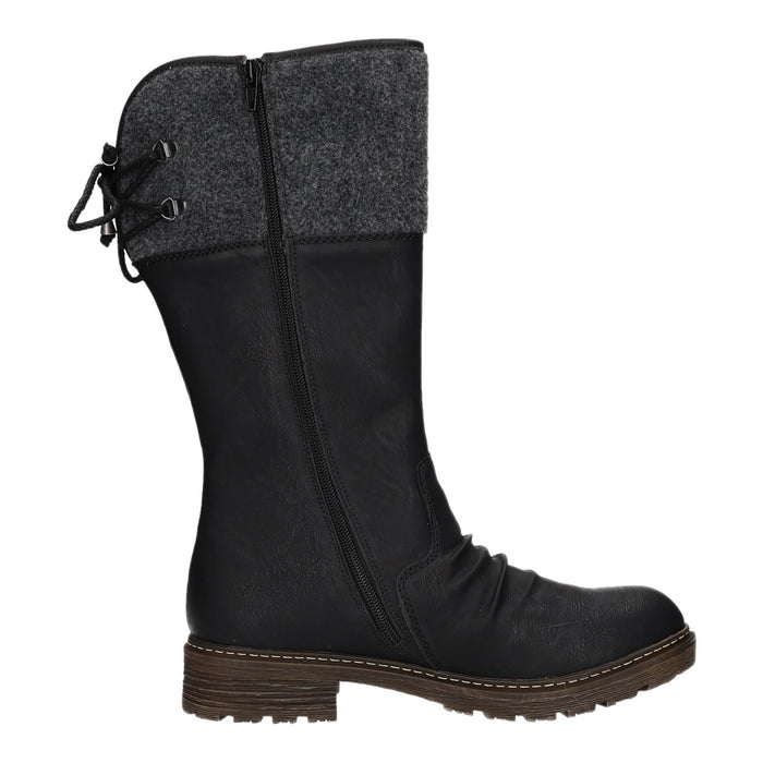 Rieker Langschaftstiefel Warmfutter bis 35mm Absatz (casual) - SchuhEggers.de