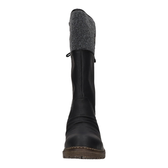 Rieker Langschaftstiefel Warmfutter bis 35mm Absatz (casual) - SchuhEggers.de