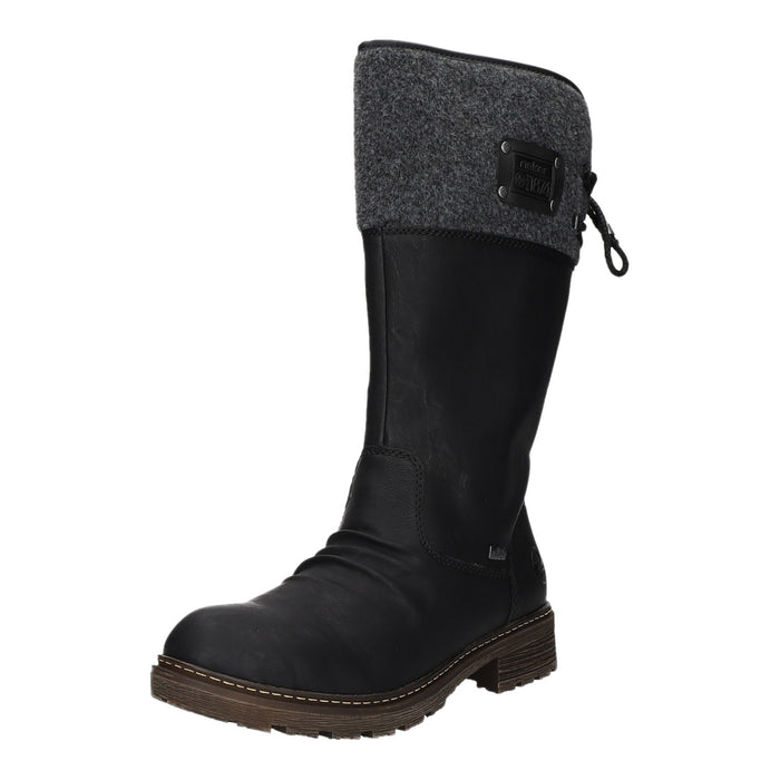 Rieker Langschaftstiefel Warmfutter bis 35mm Absatz (casual) - SchuhEggers.de