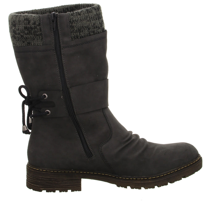 Rieker Langschaftstiefel Warmfutter bis 35mm Absatz (casual) - SchuhEggers.de