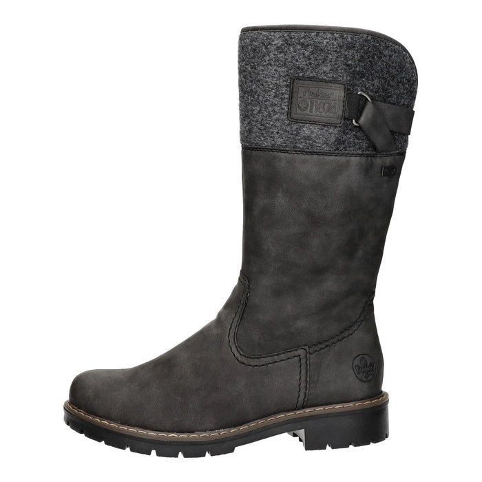 Rieker Langschaftstiefel Warmfutter bis 35mm Absatz (casual) - SchuhEggers.de