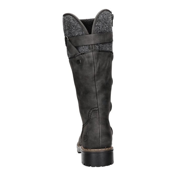 Rieker Langschaftstiefel Warmfutter bis 35mm Absatz (casual) - SchuhEggers.de