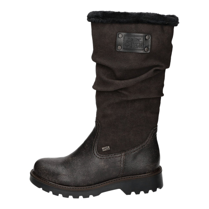 Rieker Langschaftstiefel Warmfutter bis 35mm Absatz (casual) - SchuhEggers.de