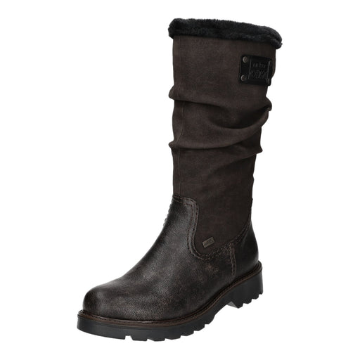 Rieker Langschaftstiefel Warmfutter bis 35mm Absatz (casual) - SchuhEggers.de