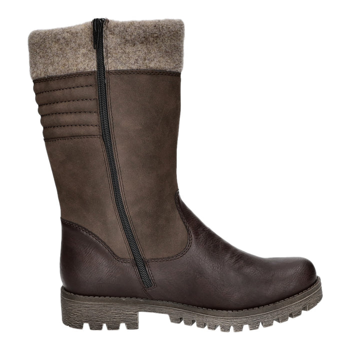 Rieker Langschaftstiefel Warmfutter bis 35mm Absatz (casual) - SchuhEggers.de