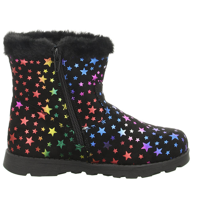 girlZ onlY Schlupf-/Klettstiefelette Warmfutter - SchuhEggers.de