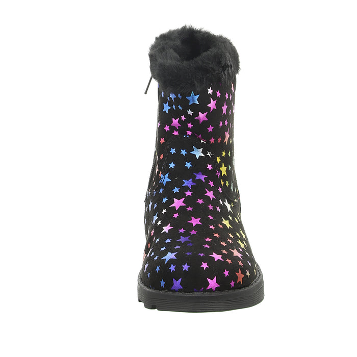 girlZ onlY Schlupf-/Klettstiefelette Warmfutter - SchuhEggers.de