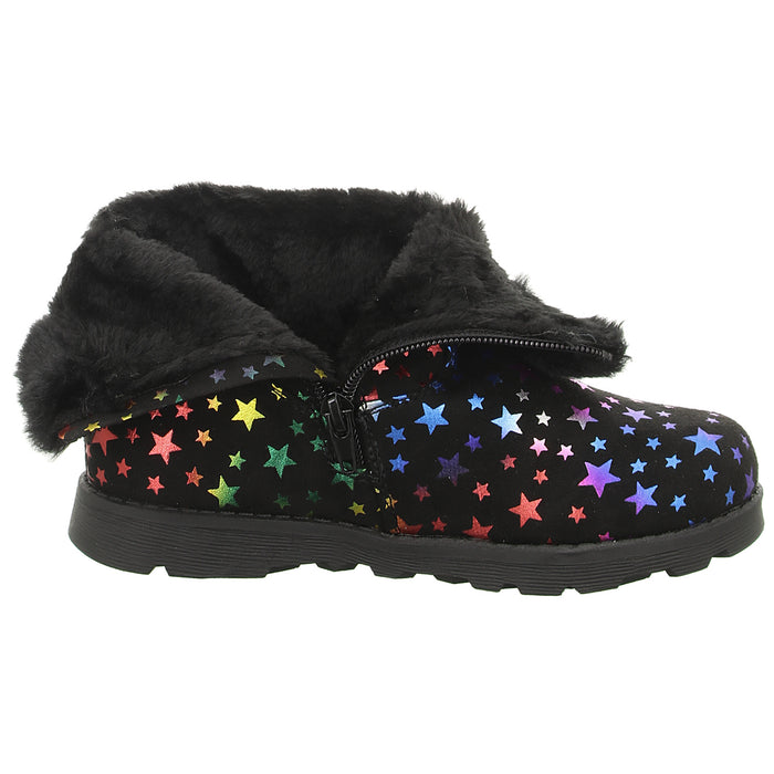 girlZ onlY Schlupf-/Klettstiefelette Warmfutter - SchuhEggers.de