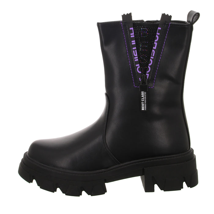 girlZ onlY Schlupf-/Klettstiefelette Warmfutter - SchuhEggers.de