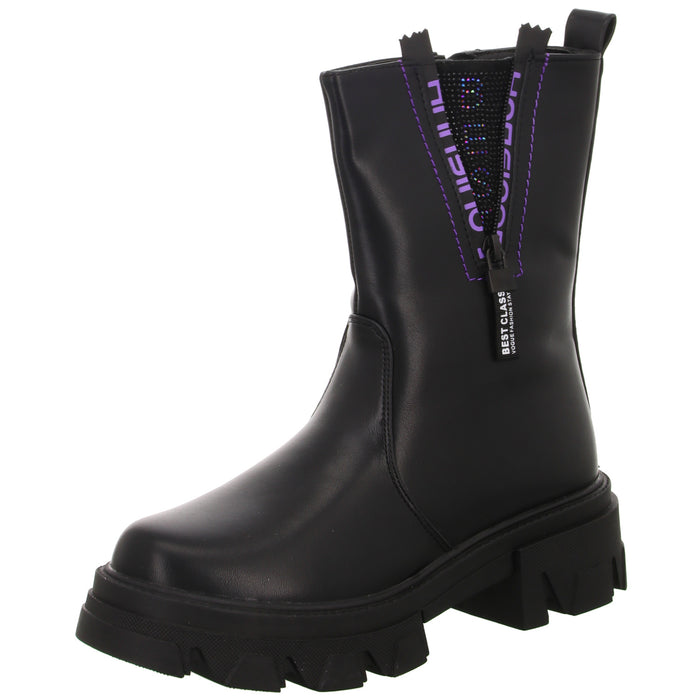 girlZ onlY Schlupf-/Klettstiefelette Warmfutter - SchuhEggers.de