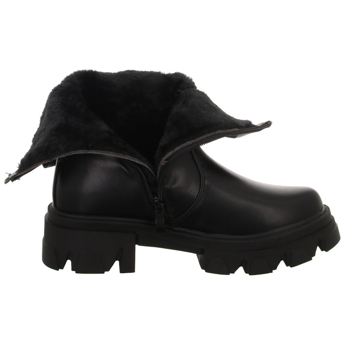 girlZ onlY Schlupf-/Klettstiefelette Warmfutter - SchuhEggers.de