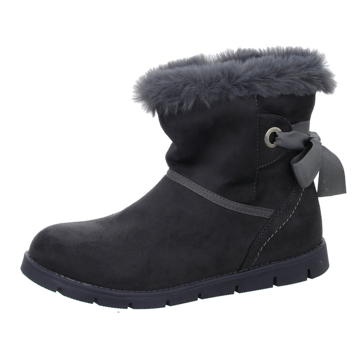 girlZ onlY Schlupf-/Klettstiefelette Warmfutter - SchuhEggers.de