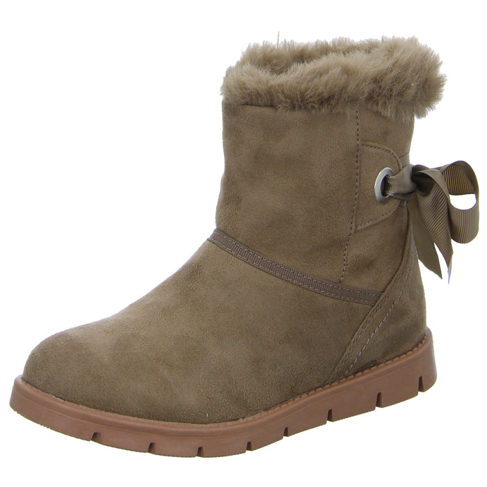 girlZ onlY Schlupf-/Klettstiefelette Warmfutter - SchuhEggers.de