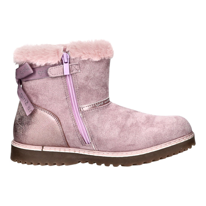 girlZ onlY Schlupf-/Klettstiefelette Warmfutter - SchuhEggers.de
