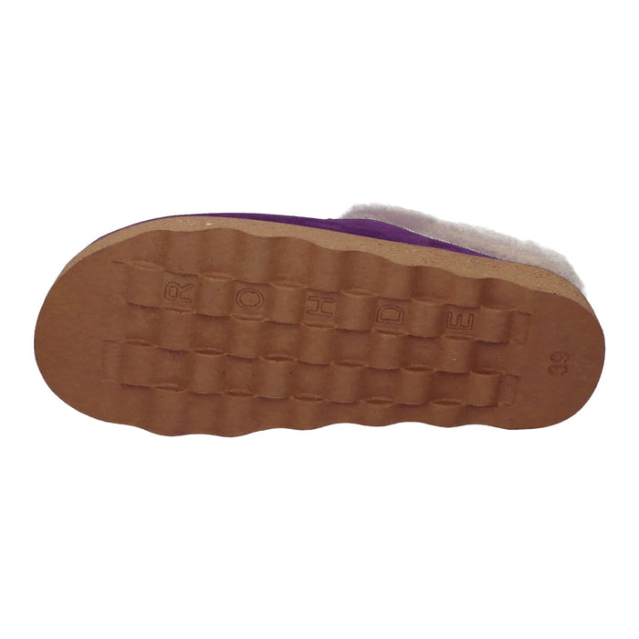 Rohde Hausschuh Pantolette Warmfutter - SchuhEggers.de