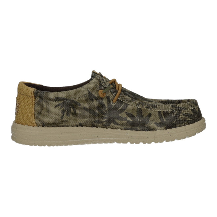 hey dude Schnürhalbschuh Freizeit (Casual) WALLY PALM JUTE - SchuhEggers.de