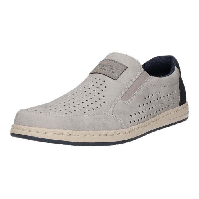 Rieker Slipper/Kletthalbschuh luftdurchlässig (durchbrochenes/geflochtenes Obermaterial) - SchuhEggers.de
