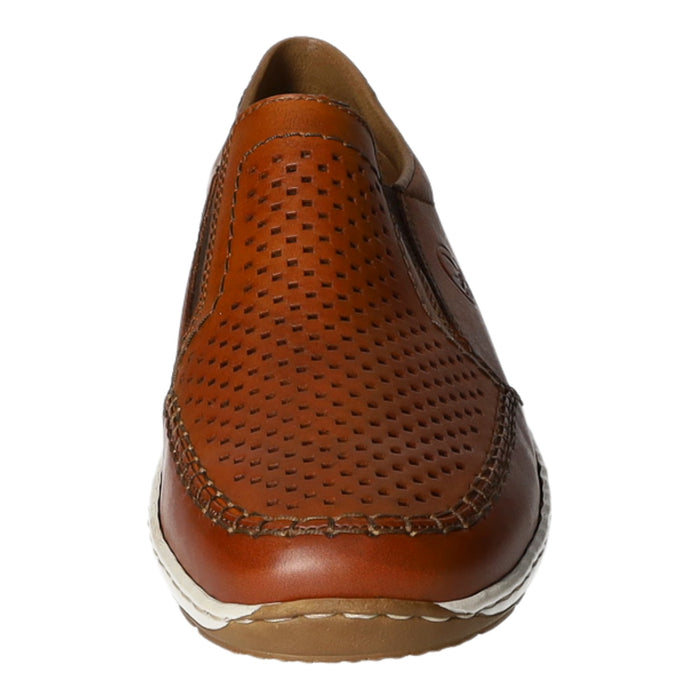 Rieker Slipper/Kletthalbschuh luftdurchlässig (durchbrochenes/geflochtenes Obermaterial) - SchuhEggers.de