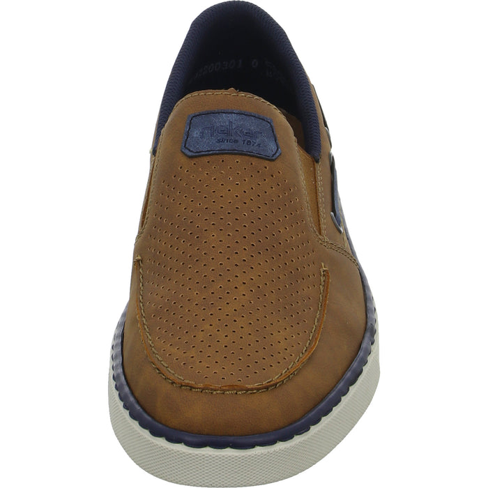 Rieker Slipper/Kletthalbschuh luftdurchlässig (durchbrochenes/geflochtenes Obermaterial) - SchuhEggers.de