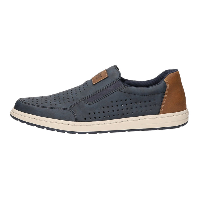 Rieker Slipper/Kletthalbschuh luftdurchlässig (durchbrochenes/geflochtenes Obermaterial) - SchuhEggers.de