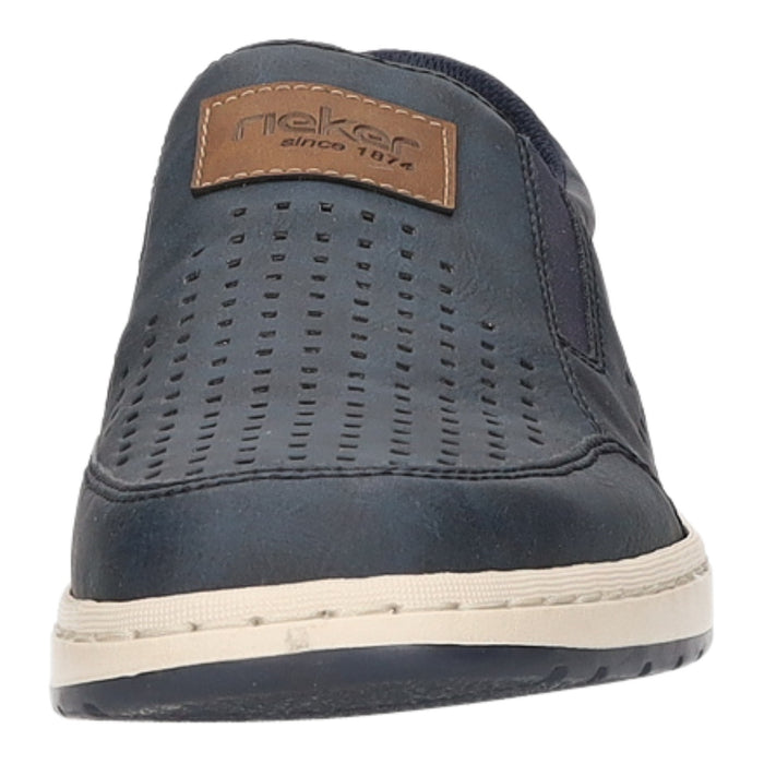 Rieker Slipper/Kletthalbschuh luftdurchlässig (durchbrochenes/geflochtenes Obermaterial) - SchuhEggers.de