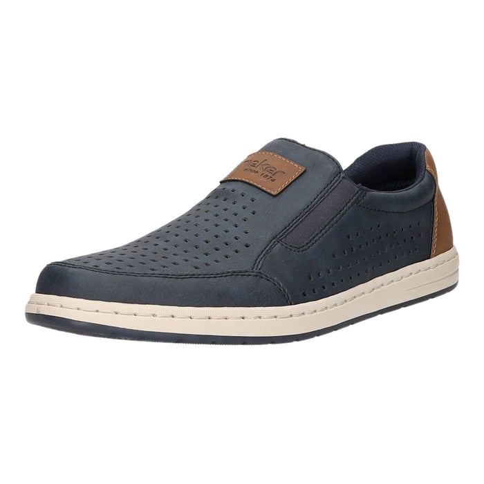 Rieker Slipper/Kletthalbschuh luftdurchlässig (durchbrochenes/geflochtenes Obermaterial) - SchuhEggers.de
