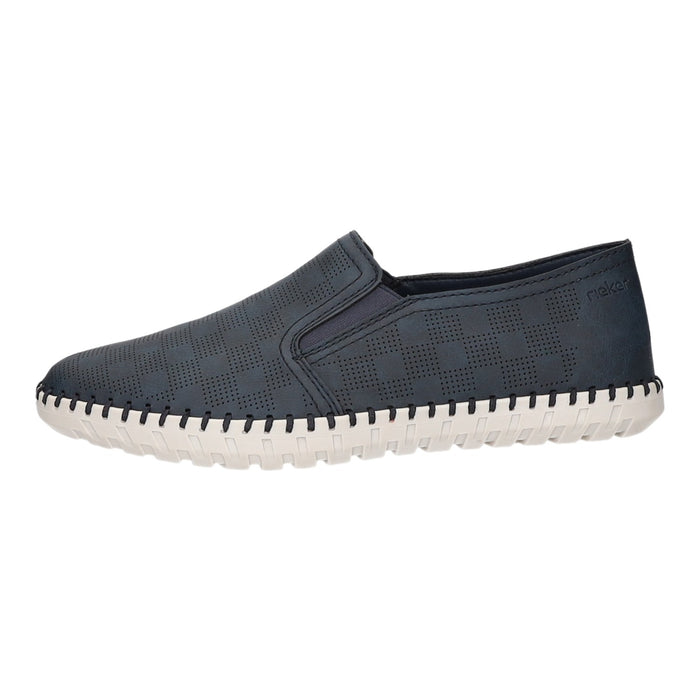 Rieker Slipper/Kletthalbschuh luftdurchlässig (durchbrochenes/geflochtenes Obermaterial) - SchuhEggers.de