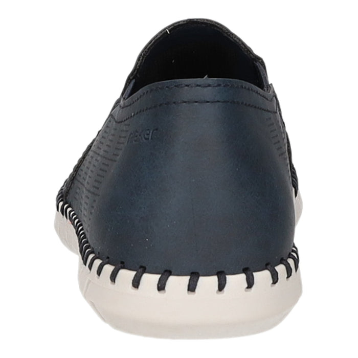 Rieker Slipper/Kletthalbschuh luftdurchlässig (durchbrochenes/geflochtenes Obermaterial) - SchuhEggers.de