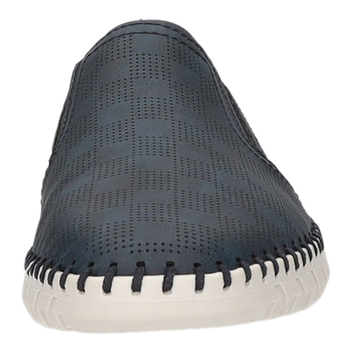 Rieker Slipper/Kletthalbschuh luftdurchlässig (durchbrochenes/geflochtenes Obermaterial) - SchuhEggers.de