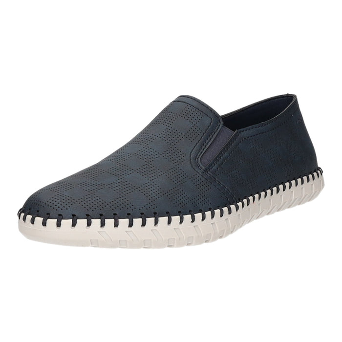 Rieker Slipper/Kletthalbschuh luftdurchlässig (durchbrochenes/geflochtenes Obermaterial) - SchuhEggers.de