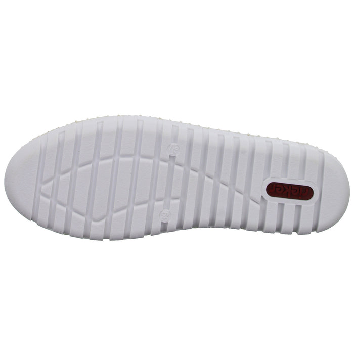 Rieker Schnürhalbschuh luftdurchlässig (durchbrochenes/geflochtenes Obermaterial) - SchuhEggers.de