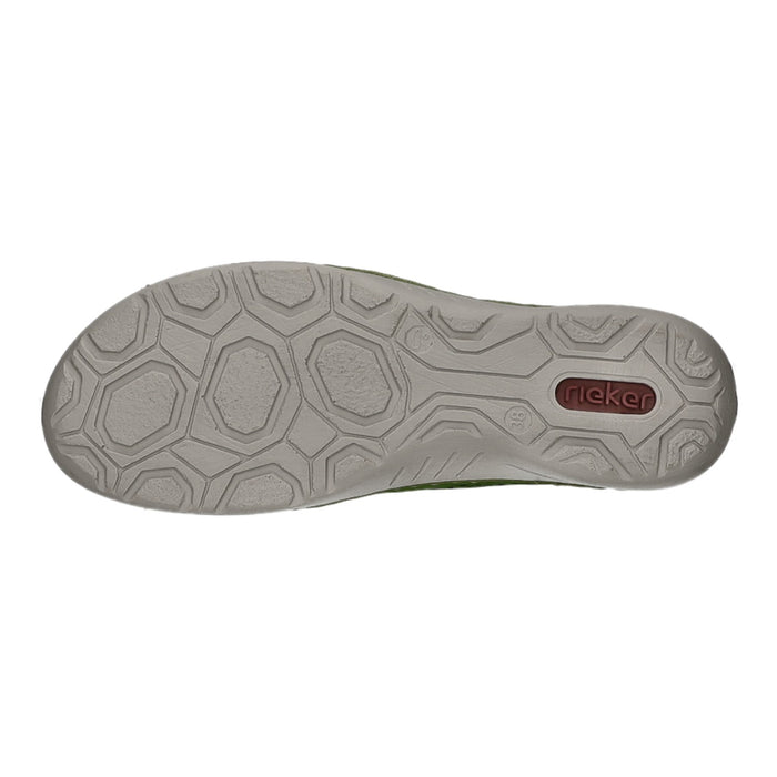 Rieker Schnürhalbschuh luftdurchlässig (durchbrochenes/geflochtenes Obermaterial) - SchuhEggers.de