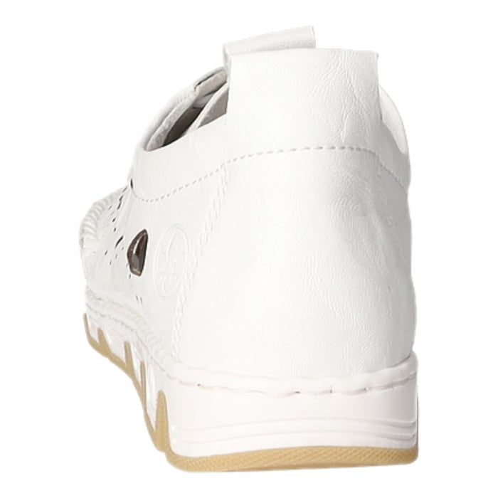 Rieker Slipper/Kletthalbschuh luftdurchlässig (durchbrochenes/geflochtenes Obermaterial) - SchuhEggers.de