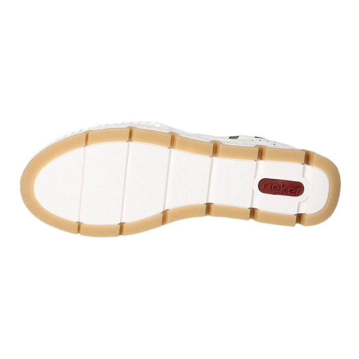 Rieker Slipper/Kletthalbschuh luftdurchlässig (durchbrochenes/geflochtenes Obermaterial) - SchuhEggers.de