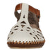 Rieker Slipper/Kletthalbschuh luftdurchlässig (durchbrochenes/geflochtenes Obermaterial) - SchuhEggers.de