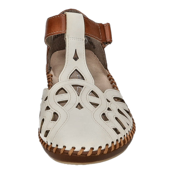 Rieker Slipper/Kletthalbschuh luftdurchlässig (durchbrochenes/geflochtenes Obermaterial) - SchuhEggers.de