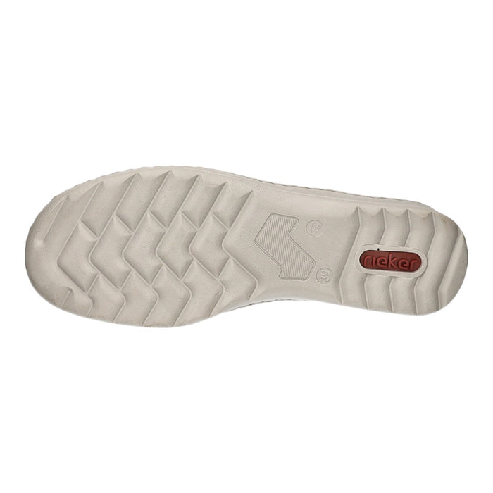 Rieker Slipper/Kletthalbschuh luftdurchlässig (durchbrochenes/geflochtenes Obermaterial) - SchuhEggers.de